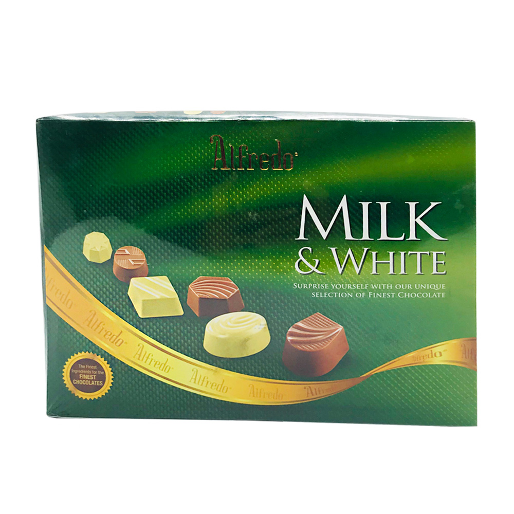 Alfredo Milk & White Chocolate 110g