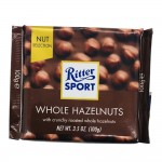 Ritter Sport Whole Hazelnuts Chocolate 100g