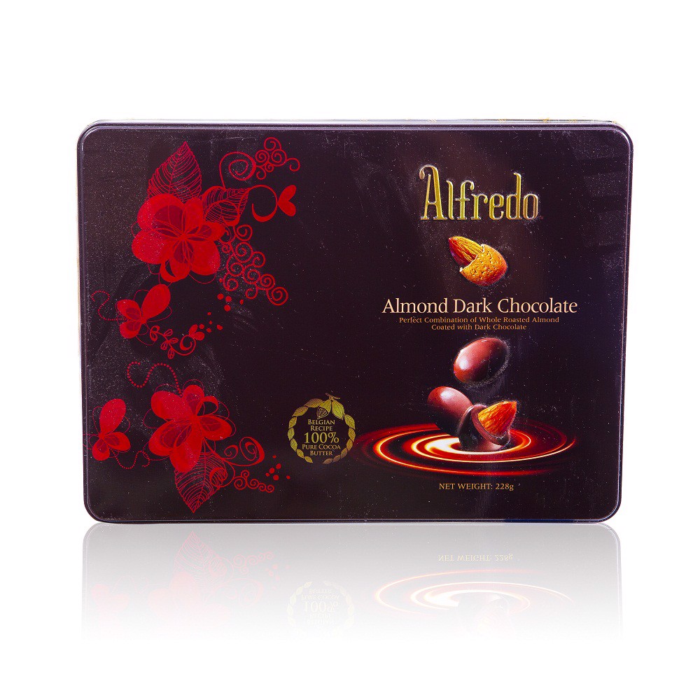 Alfredo Almond Dark Chocolate 228g