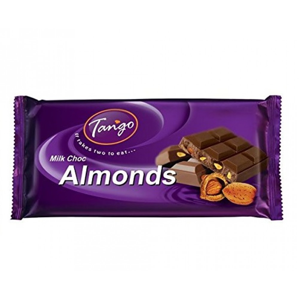 Tango Almonds With Milk Chocolate 140g