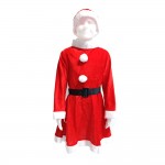Christmas Girl Dress With Hat (Child)