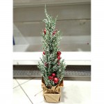 Christmas Table Tree With Bauble 1'8"