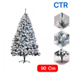 Snow Ylocked Christmas Tree CTR 90cm