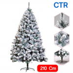 Snow Ylocked Christmas Tree CTR 210cm
