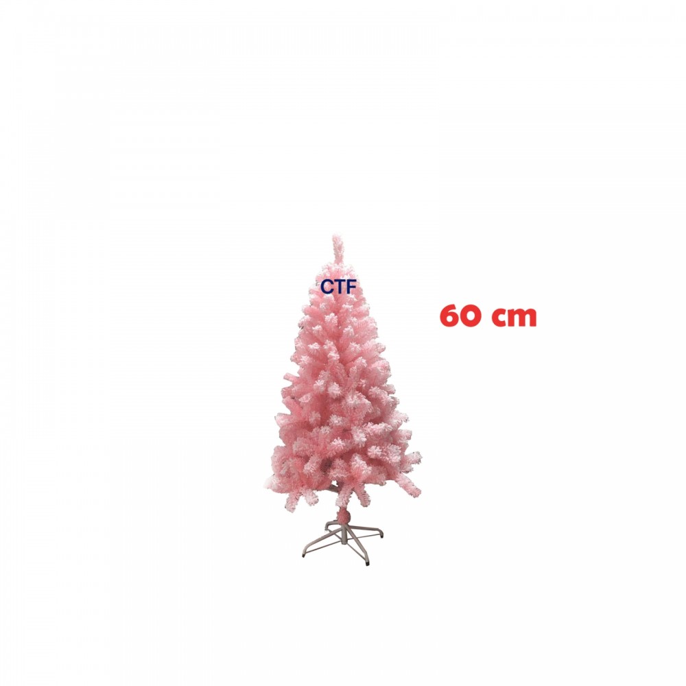 Snow Ylocked Christmas Tree Pink CTF 60cm