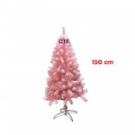 Snow Ylocked Christmas Tree Pink CTF 150cm