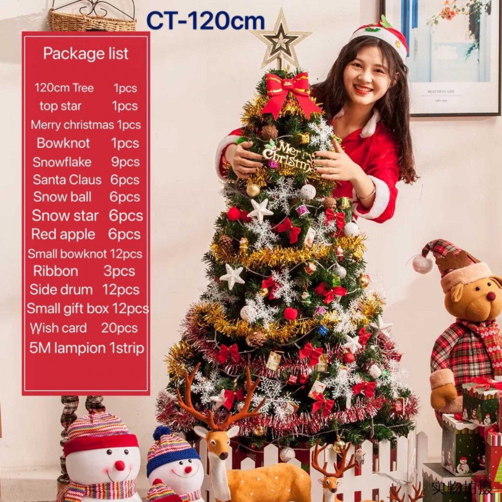 Christmas Tree Decorating Set CT 120cm