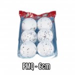 Christmas Decorative Balls 6cm 6pcs PMQ6