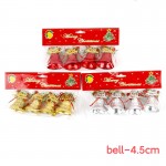Christmas Decorative Bell 4pcs bell-4.5c