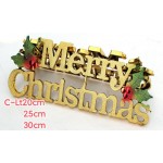 Christmas Wishes Hanging Decoration C-Lt25cm