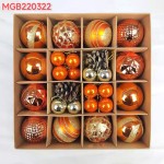 Easy Life Christmas Decorative Balls 42 Pack MGB220322