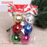 Easy Life Christmas Decorative Balls 6 pack 4 cm 12141075