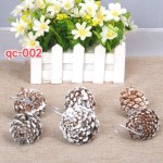 Easy Life Christmas Decorative Pine Cones 6 Pack QC002