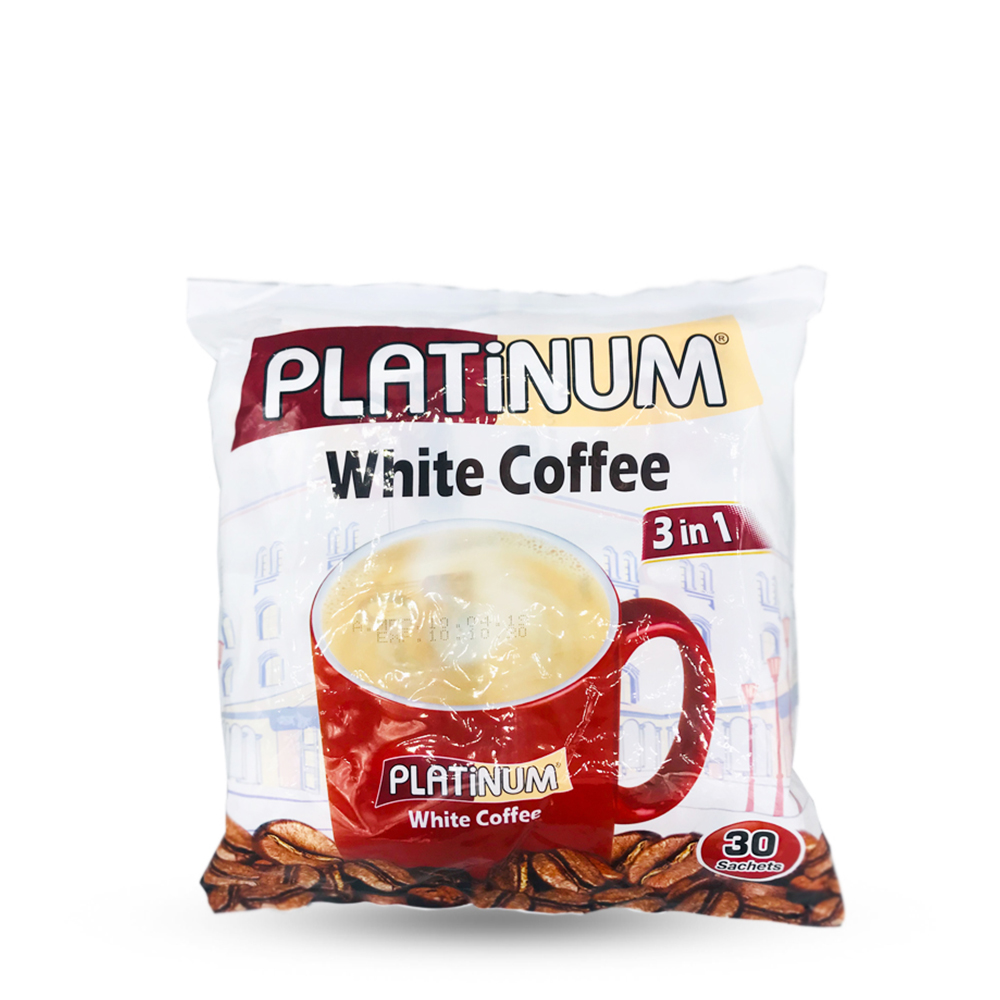Platinum 3 in 1 Instant Coffeemix White Coffee 30's 810g