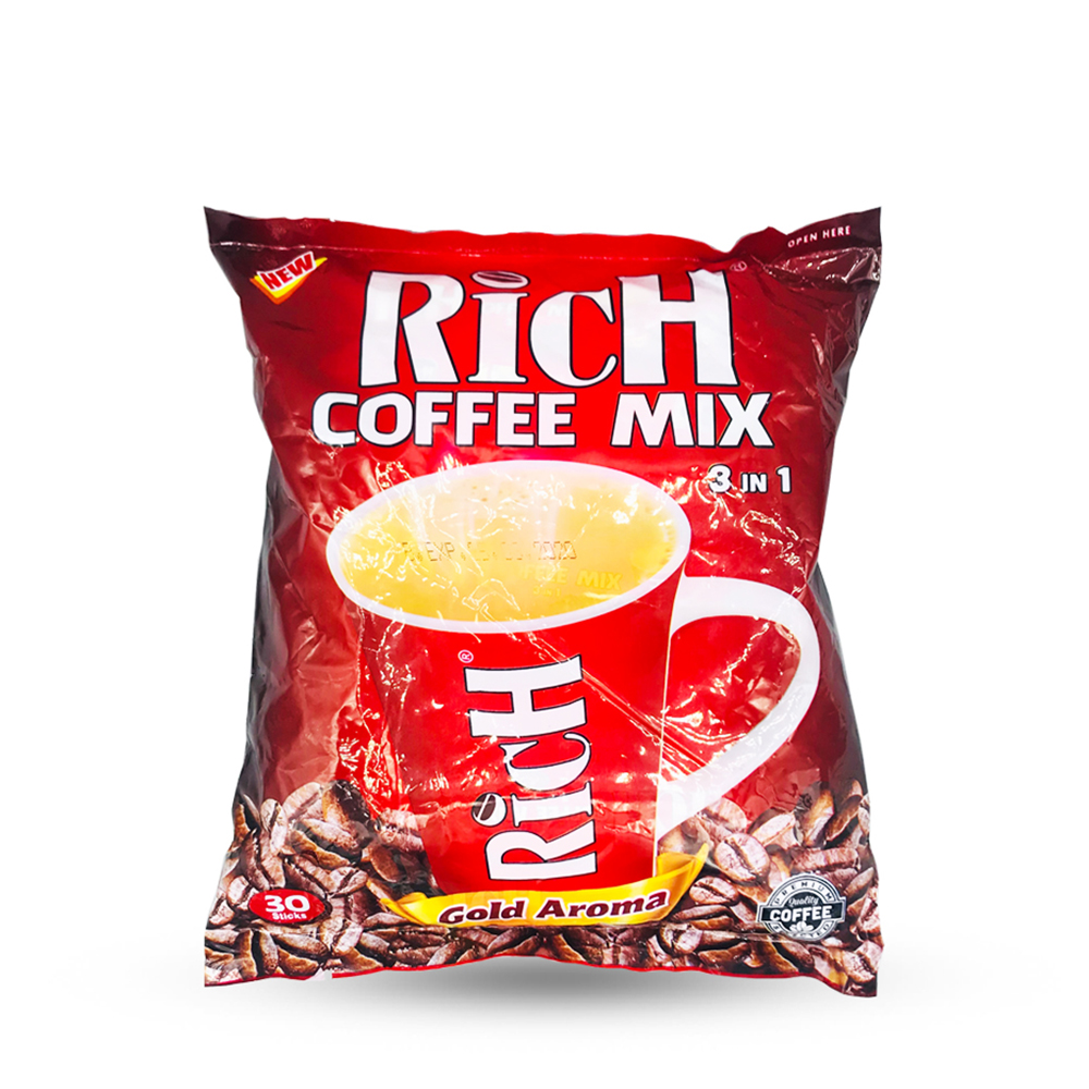 Rich 3 in 1 Instant Coffeemix 30's 540g