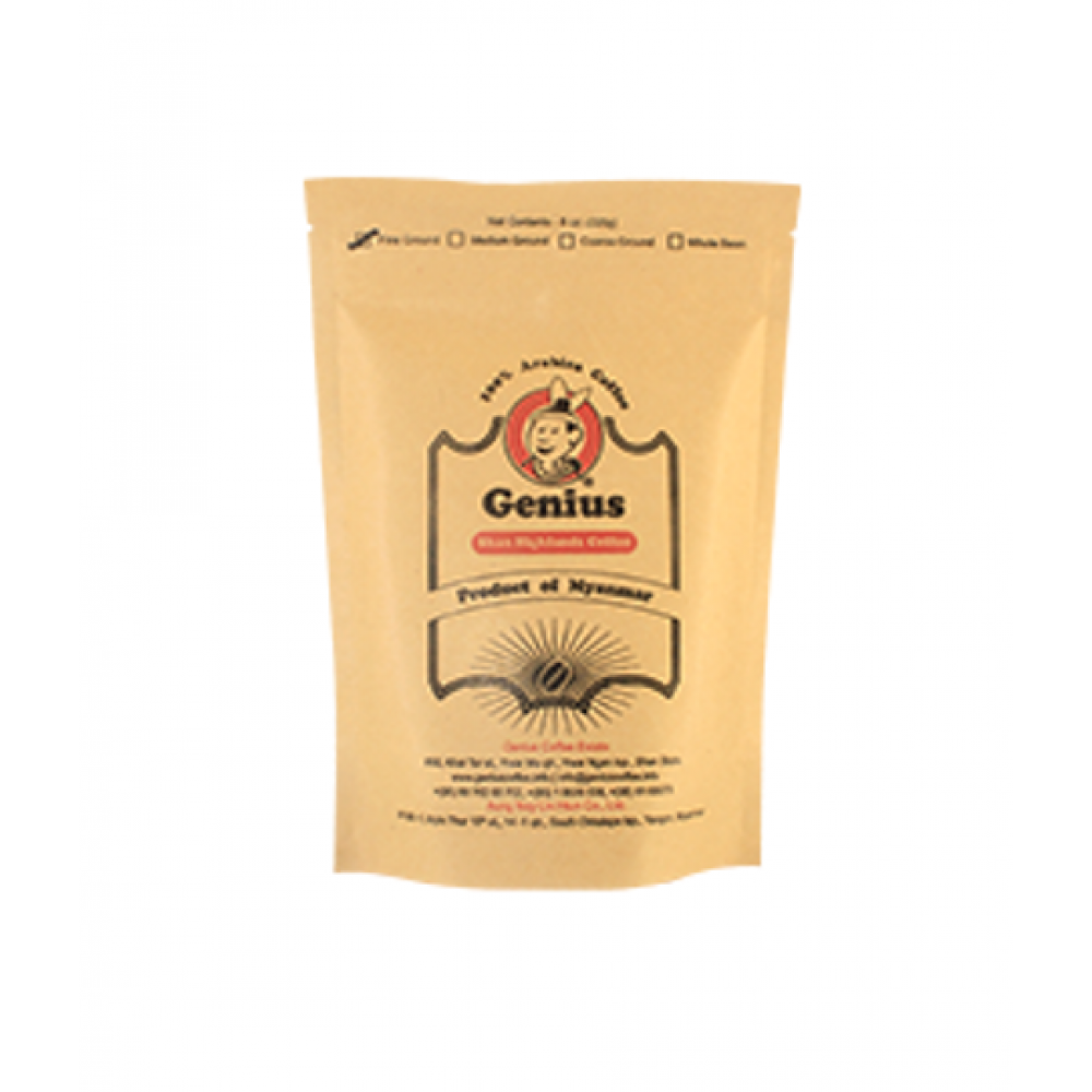 Genius Shan Highlands Coffee Fine 220g 