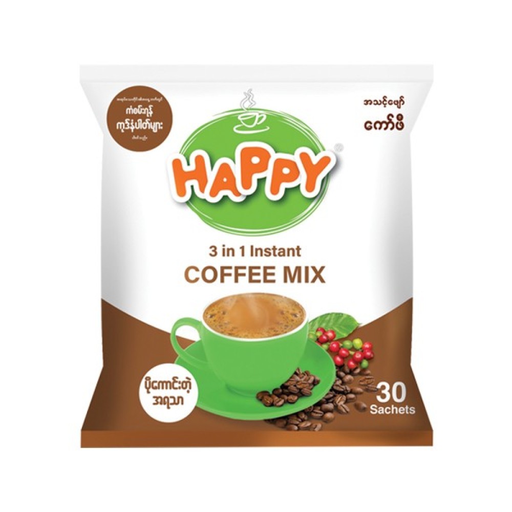 Happy Original 3 in 1 Coffee Mix 30 s 22g