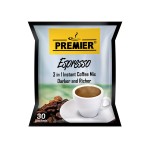Premier 3 in 1 Instant Coffeemix Espresso 30's 540g **Buy 2 Get 1 Pkt  of 2 Plus 1 (10s) **01.01.23 to 30.01.23**