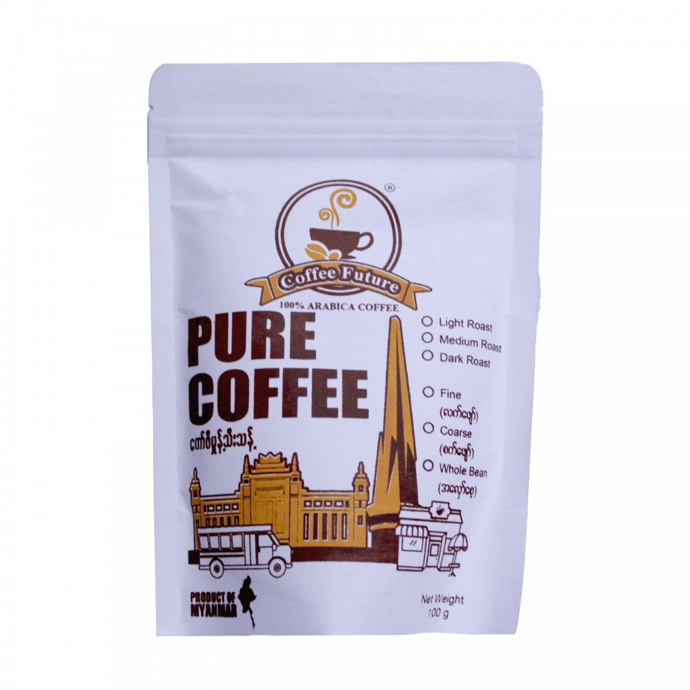 Coffee Future Pure Coffee 100g (ကော်ဖီမှုန့်သီးသန့်)