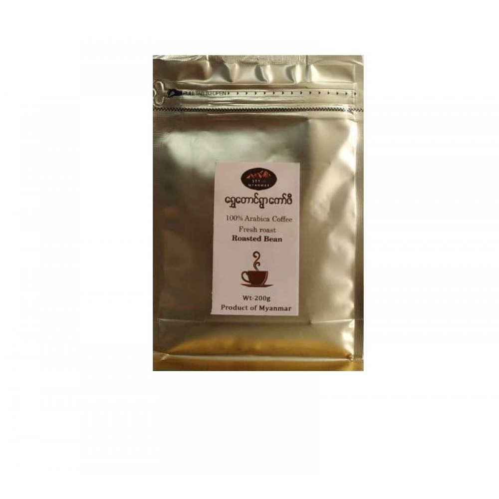 Shwe Taung Ywar 100% Arabica Roasted Bean Coffee 200g