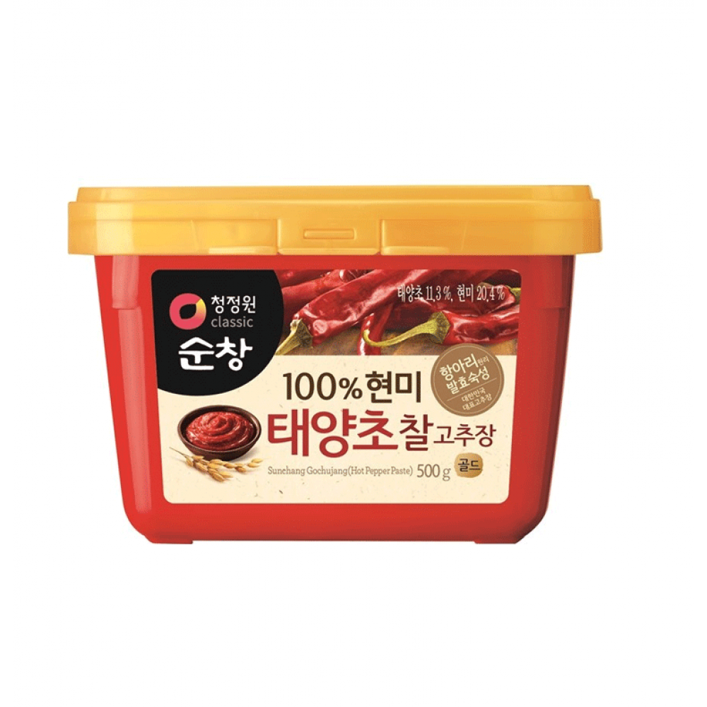 Chung Jung Won Korean Gochujang Hot (Red)Pepper Paste 500g