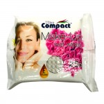 Ultra Compact Make Up Wet Wipes 25pcs