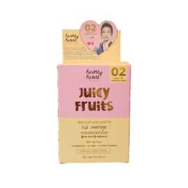 Hearty Heart Juicy Fruit Liquid Foundation 02- 20ml