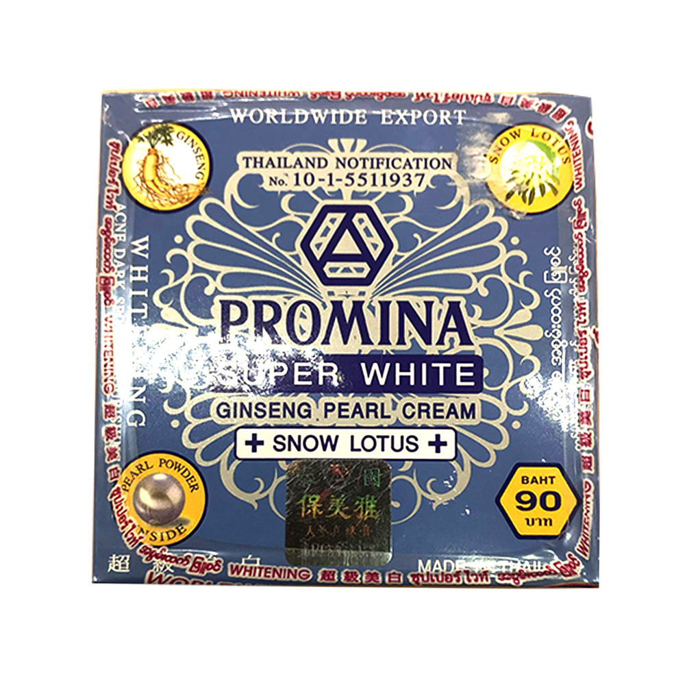 Promina Super White Ginseng Pearl Cream 90