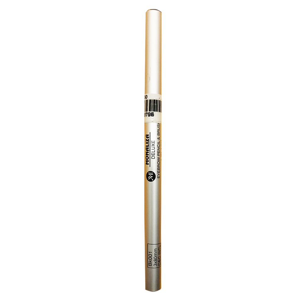 Monaliza Deluxe Eyebrow Pencil & Brush 01-Black