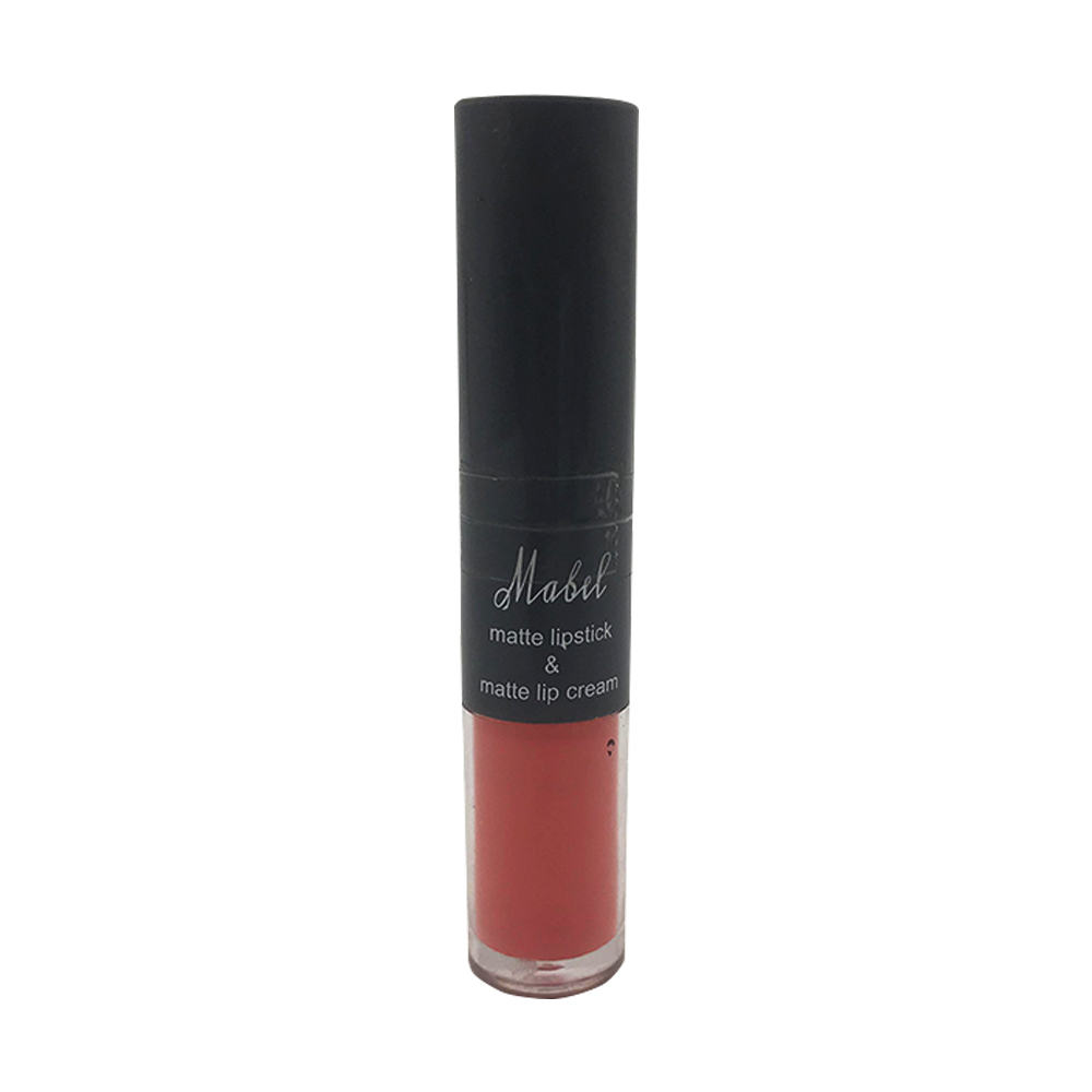 Mabel Matte Lipstick & Matte Lip Cream 3.5g+4ml No-01