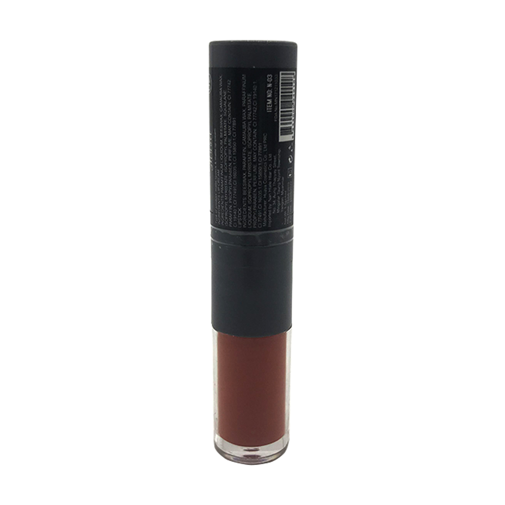 Mabel Matte Lipstick & Matte Lip Cream 3.5g+4ml No-02