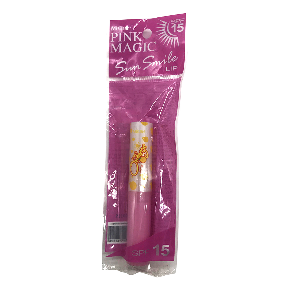 Mistine Pink Magic Sun Smile Lip Orange 1.7g