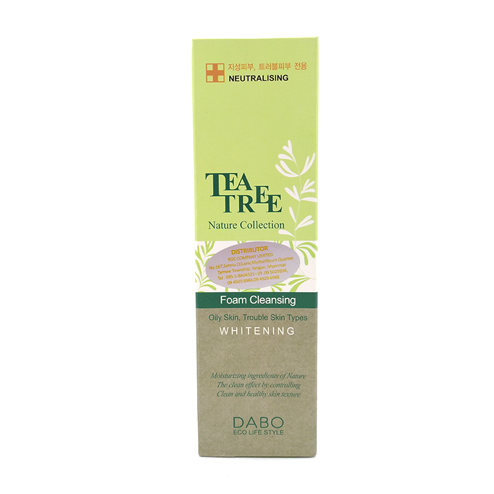 Dabo Tea Tree Nature Collection Foam Cleansing 150ml