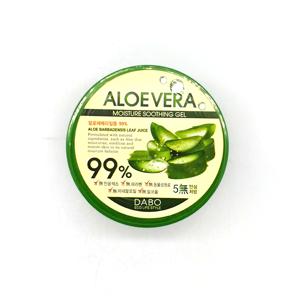 Dabo Aloevera Moisture Shoothing Gel 99% Aloe Barbadensis Leaf Juice 300ml
