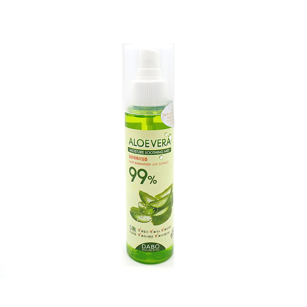 Dabo Aloevera Moisture Shoothing Mist 99% Aloe Barbadensis Leaf Extract 300ml