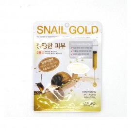 Dabo First Solution Face Mask Pack Snail Gold 23g