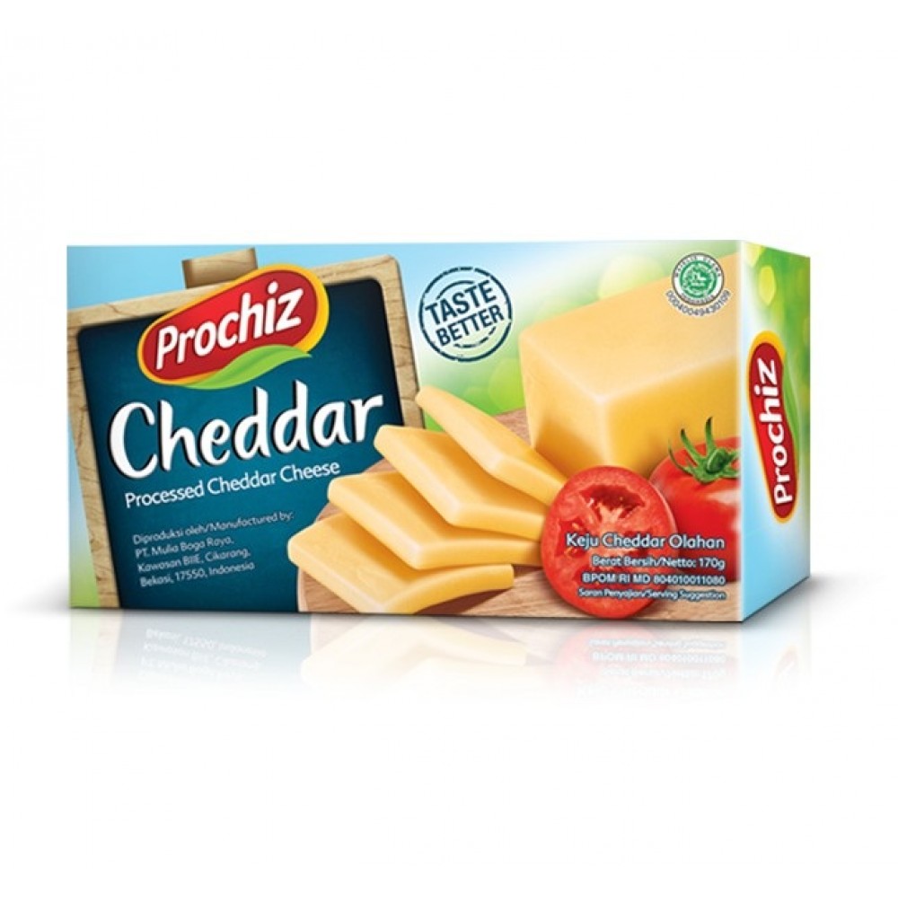 Prochiz Cheddar Cheese Block 170g