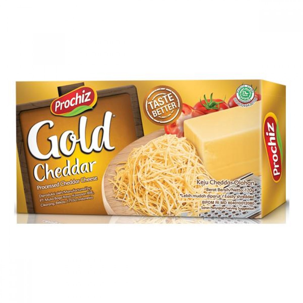 Prochiz Slices Gold Block 170g