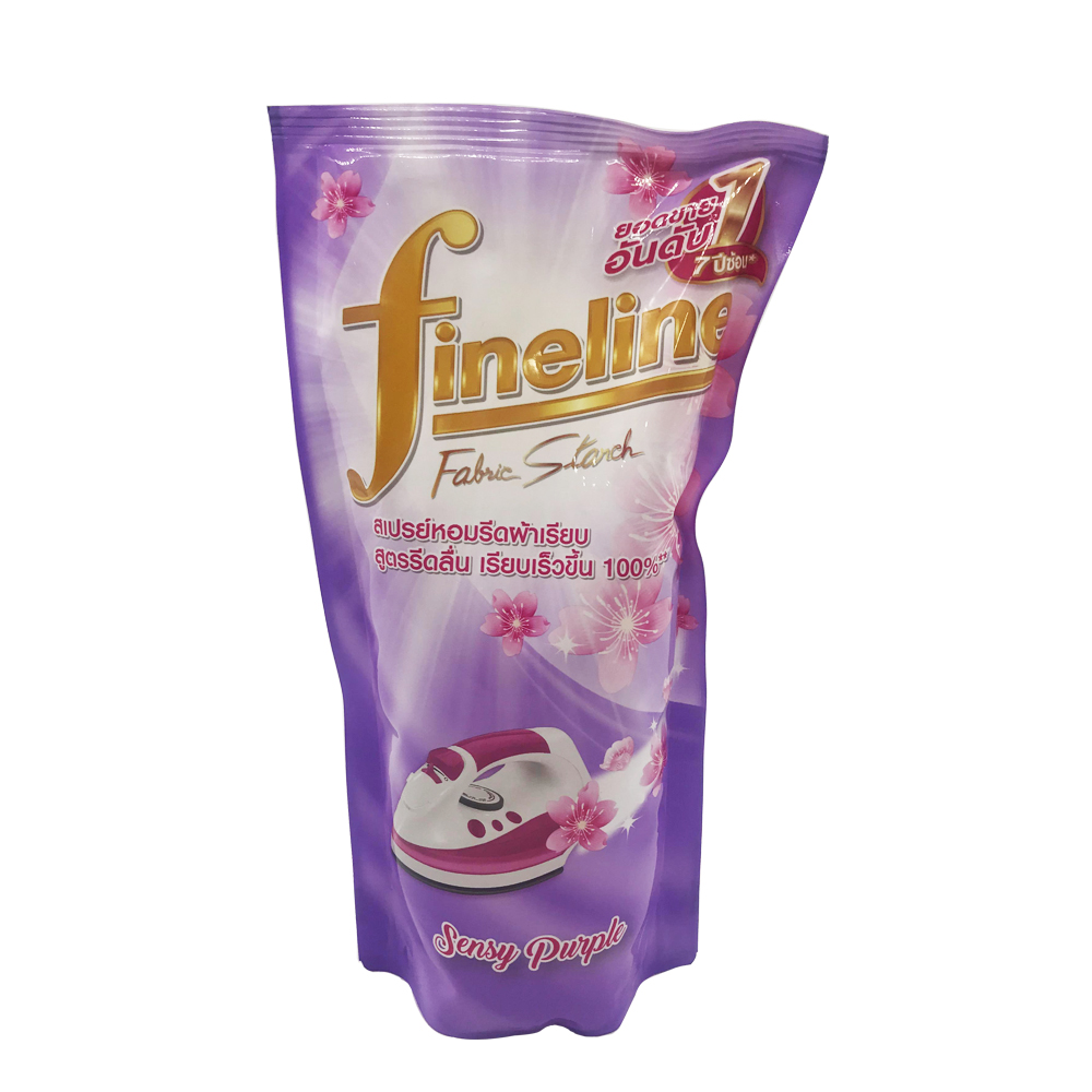 Fineline Fabric Strach Sensy Purple 450ml (Refill)