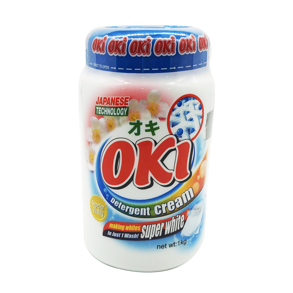 Oki Detergent Cream Super White 1000g
