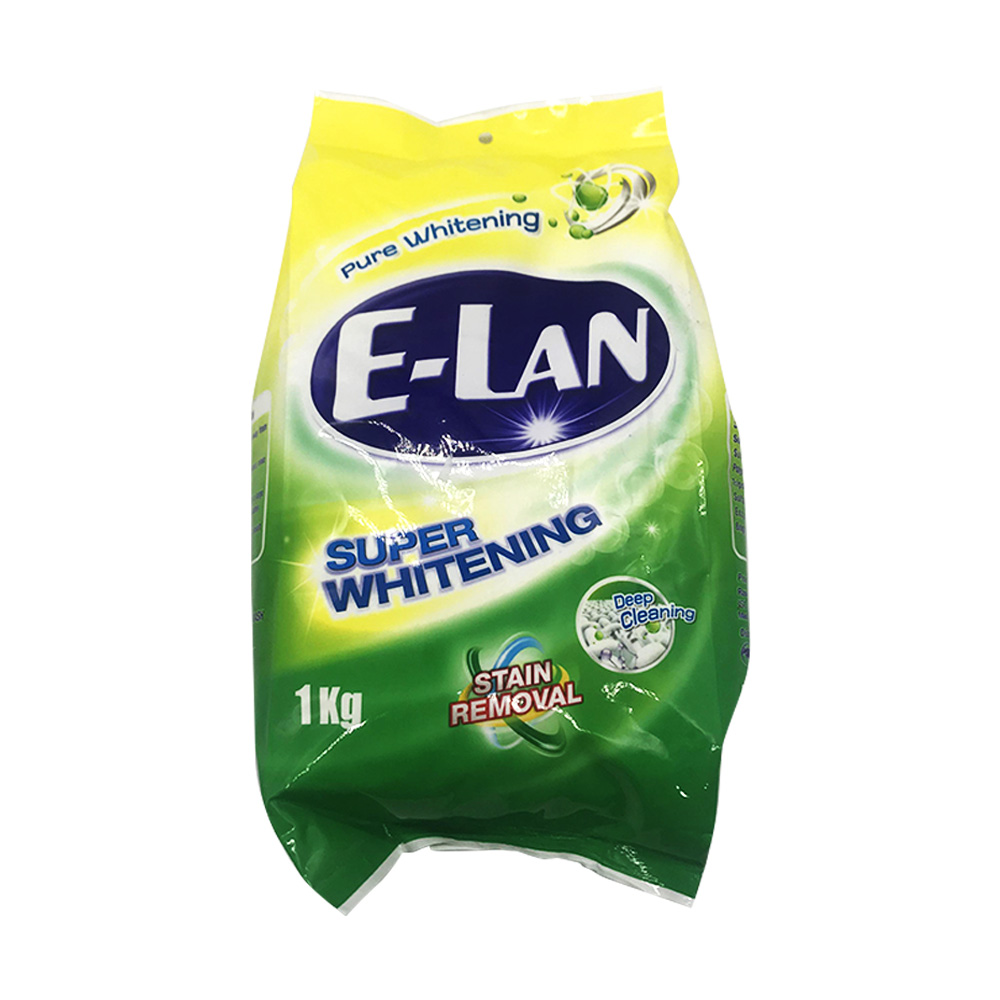 E-Lan Detergent Powder Super Whitening Stain Removal 1kg