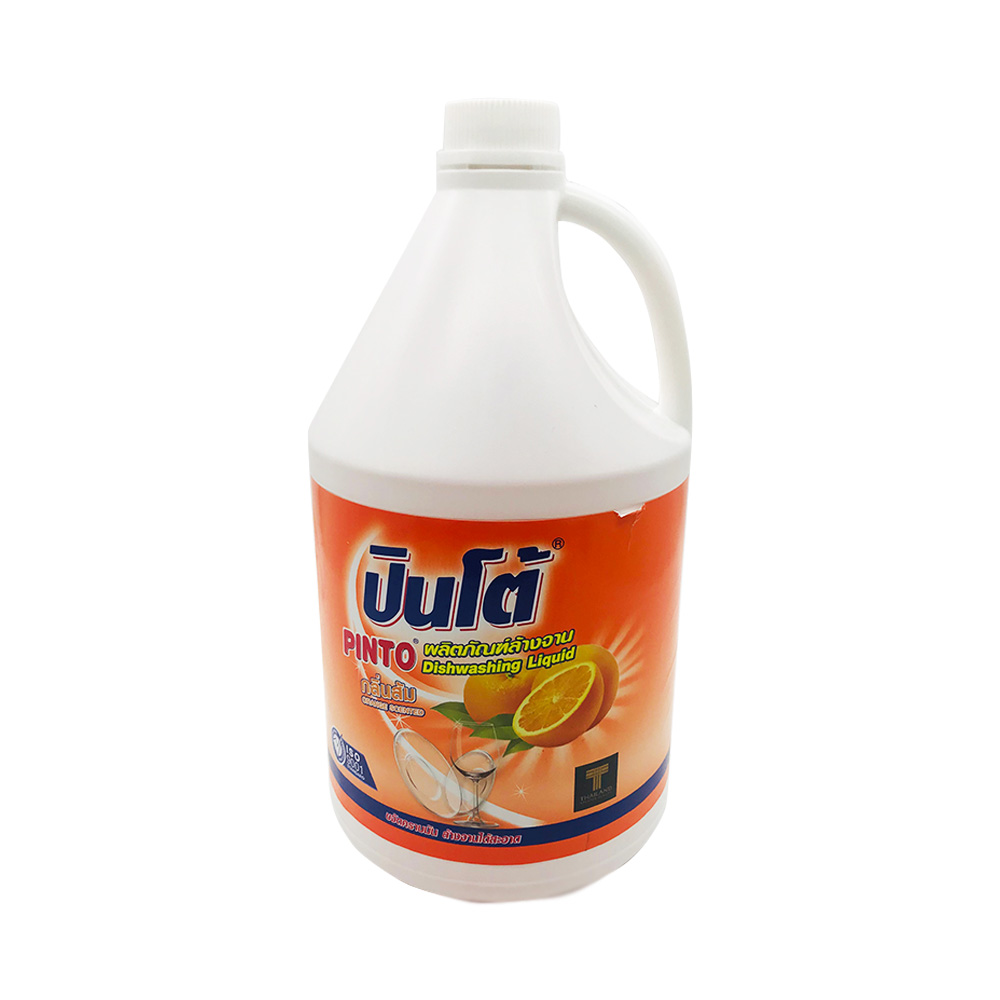 Pinto Dishwashing Liquid Soap Orange Scented 3800ml