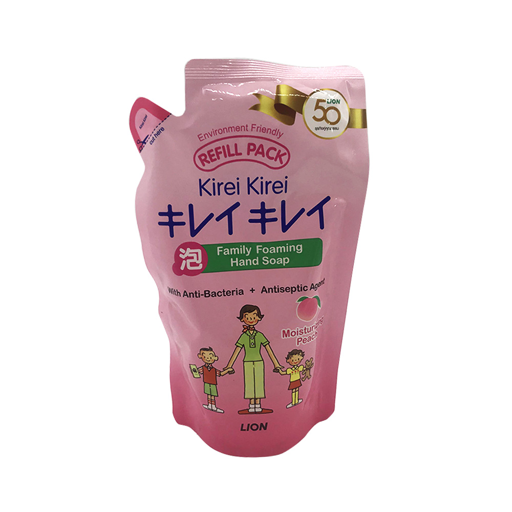 Kirei Kirei Hand Woap Moisturizing Peach 200ml (Refill)