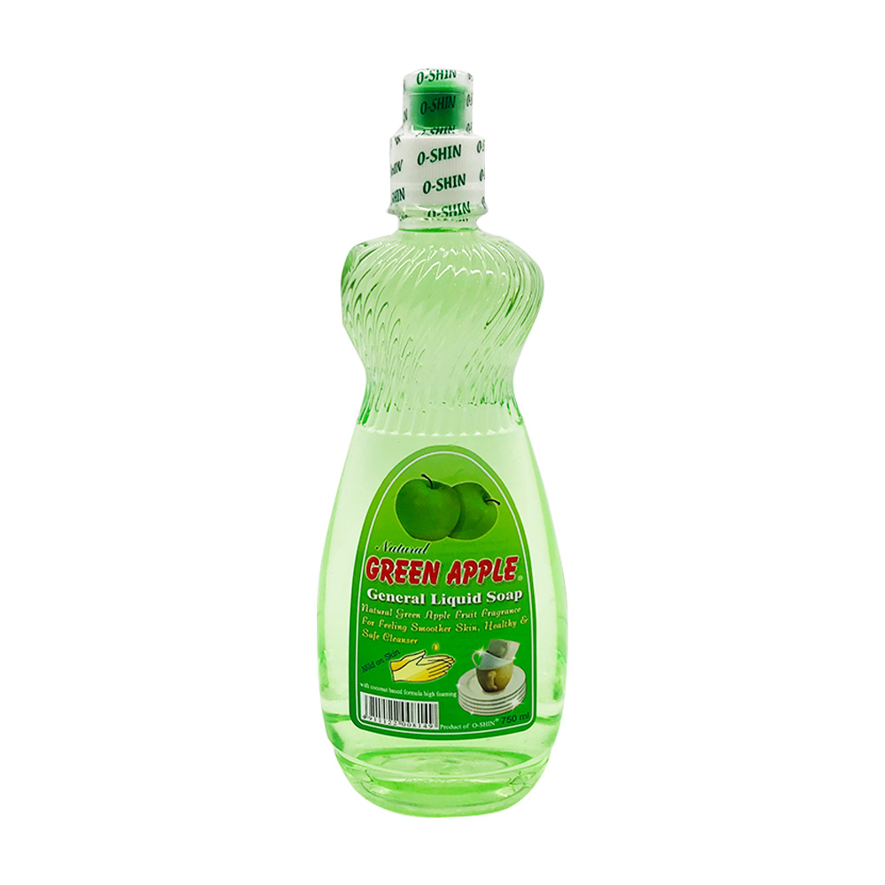 O-Shin  Green Apple General Liquid Soap 750ml