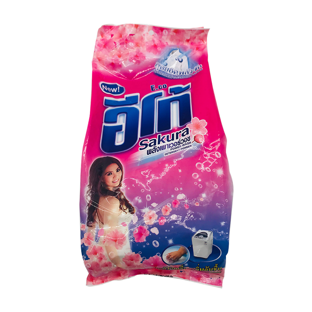 E.Co Laundry Detergent Powder Sakura 900g