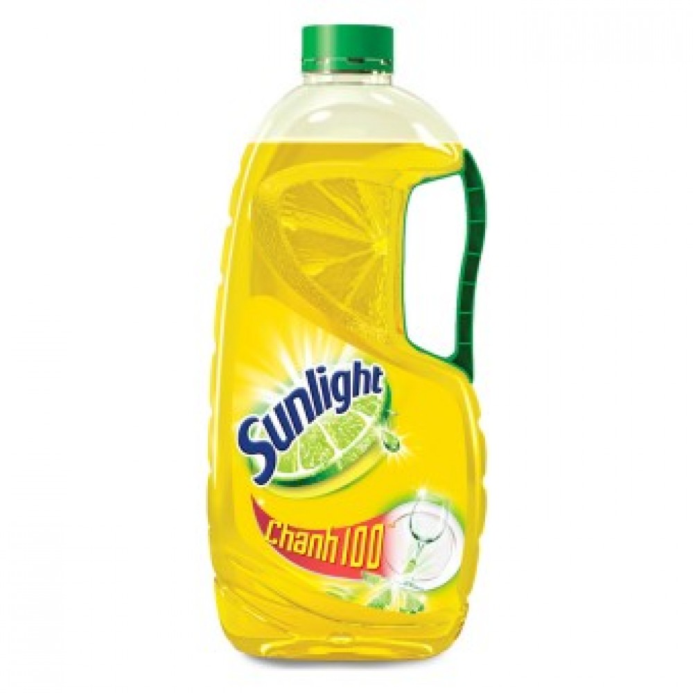 Sunlight Dishwashing Liquid With Real Lime Extract 1.5kg