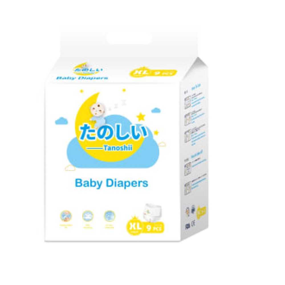 Tanoshii Baby Diaper XL Pant 9 Pcs