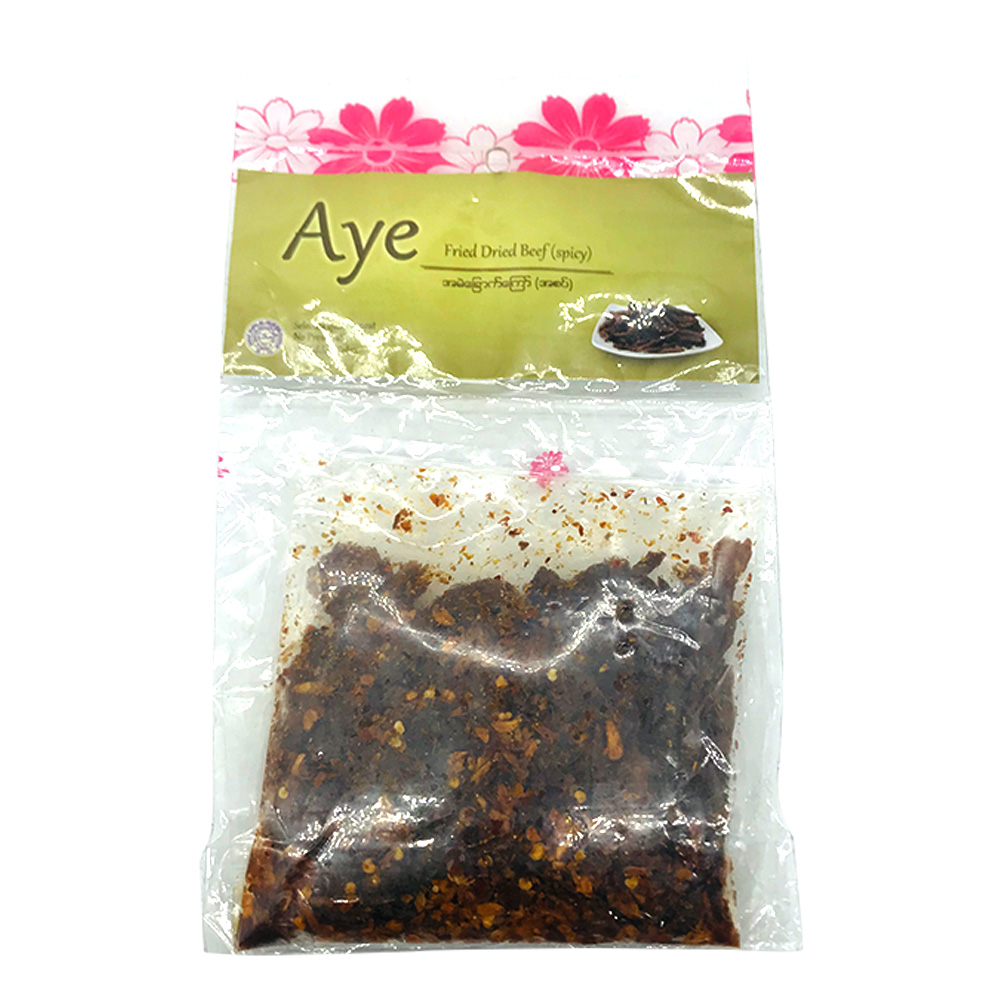 Aye Fried Dried Beef Spicy 130g