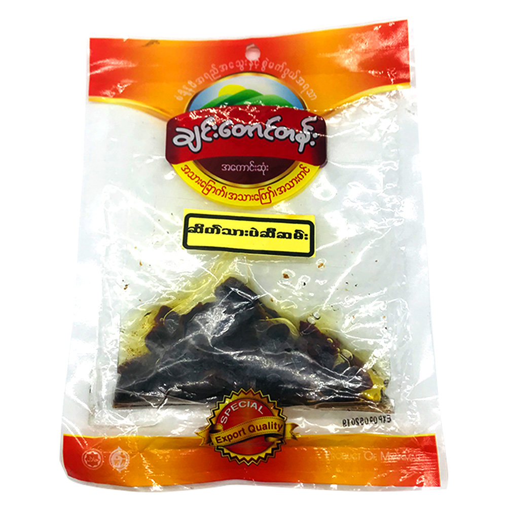 Chin Taung Tann Roasted Dried Mutton With Peanut Oil 80g
