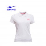 Erke Women Polo Shirt S/S No-12217219363-001 White Size-3XL